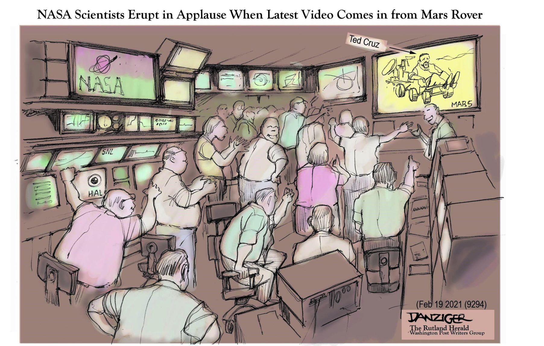 Jeff Danziger cartoon